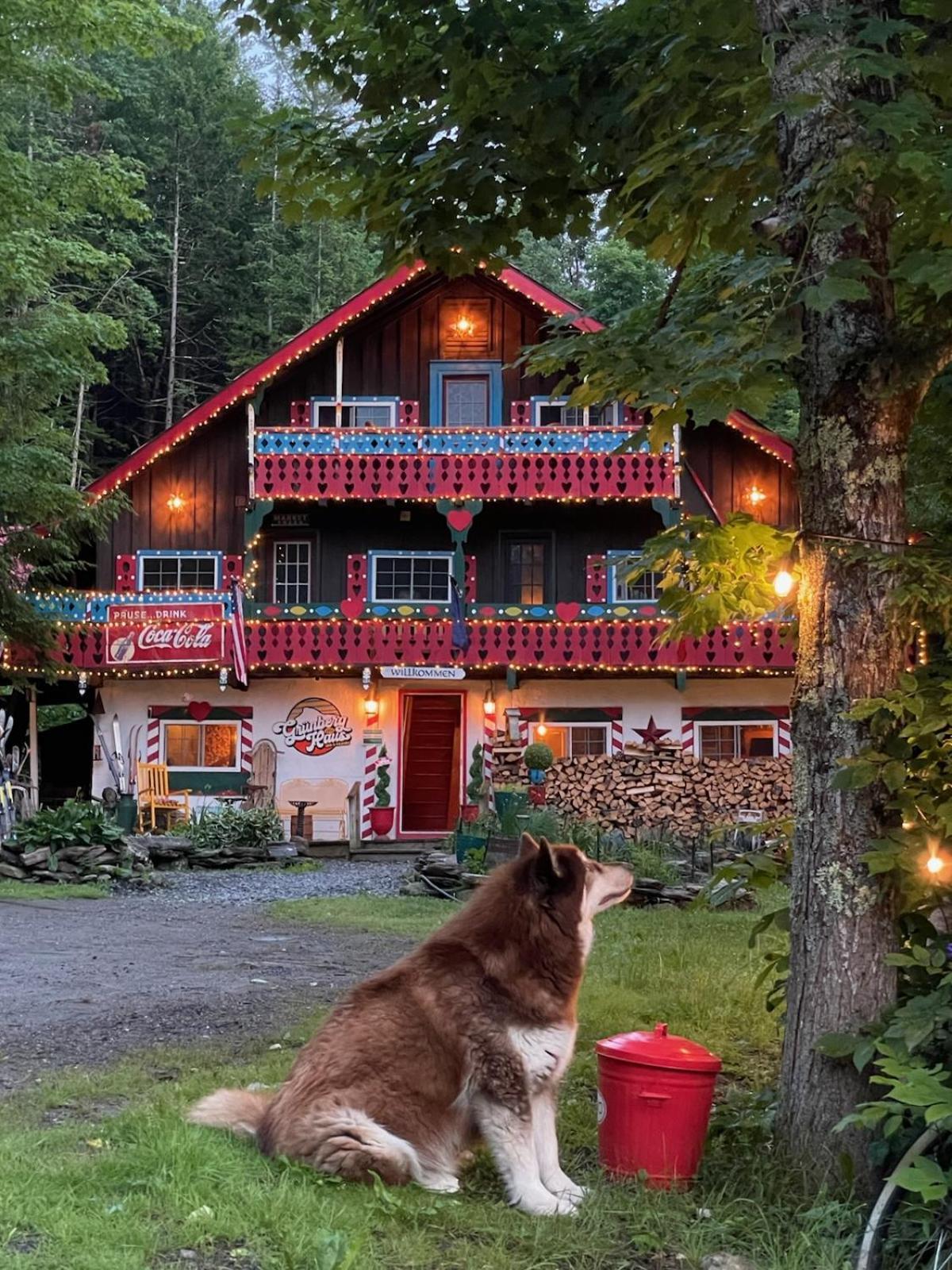 Grunberg Haus Inn & Cabins Уотърбъри Екстериор снимка