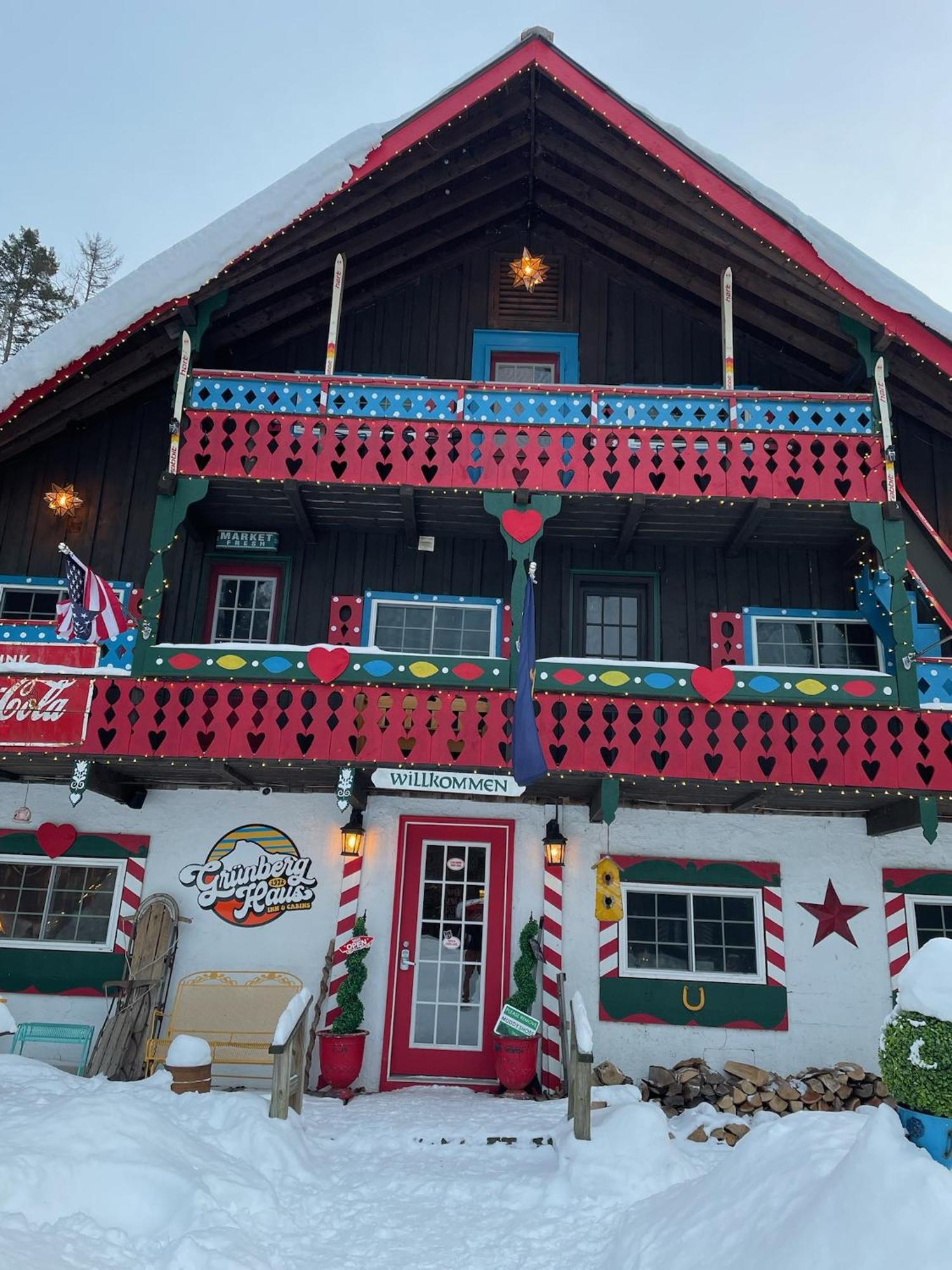 Grunberg Haus Inn & Cabins Уотърбъри Екстериор снимка